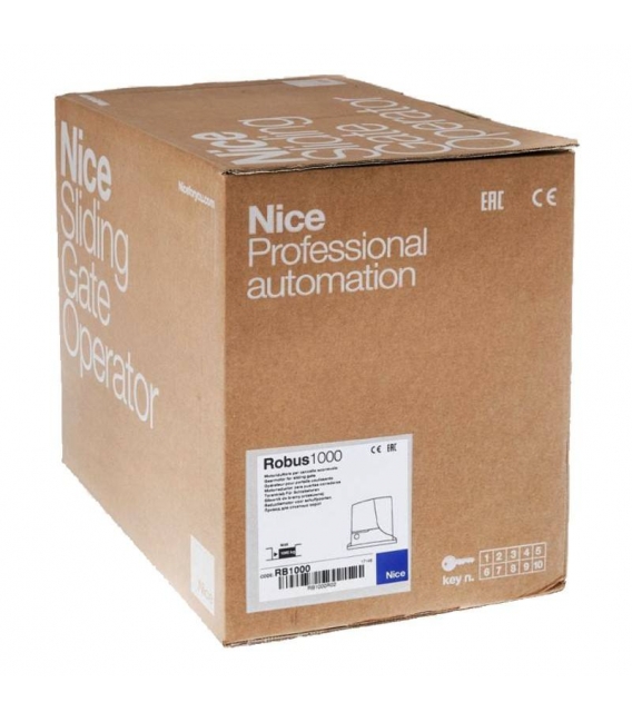 Nice Nice Robus 1000 Sliding Gate Motor (XXL Kit)