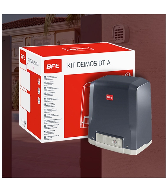 BFT Motore per cancelli scorrevoli Deimos AC 800 della BFT (Kit XXL)