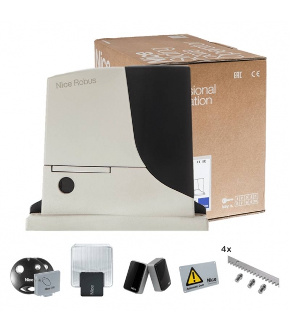 Nice Motore per cancelli scorrevoli Nice Rox 600 (Kit XXL)